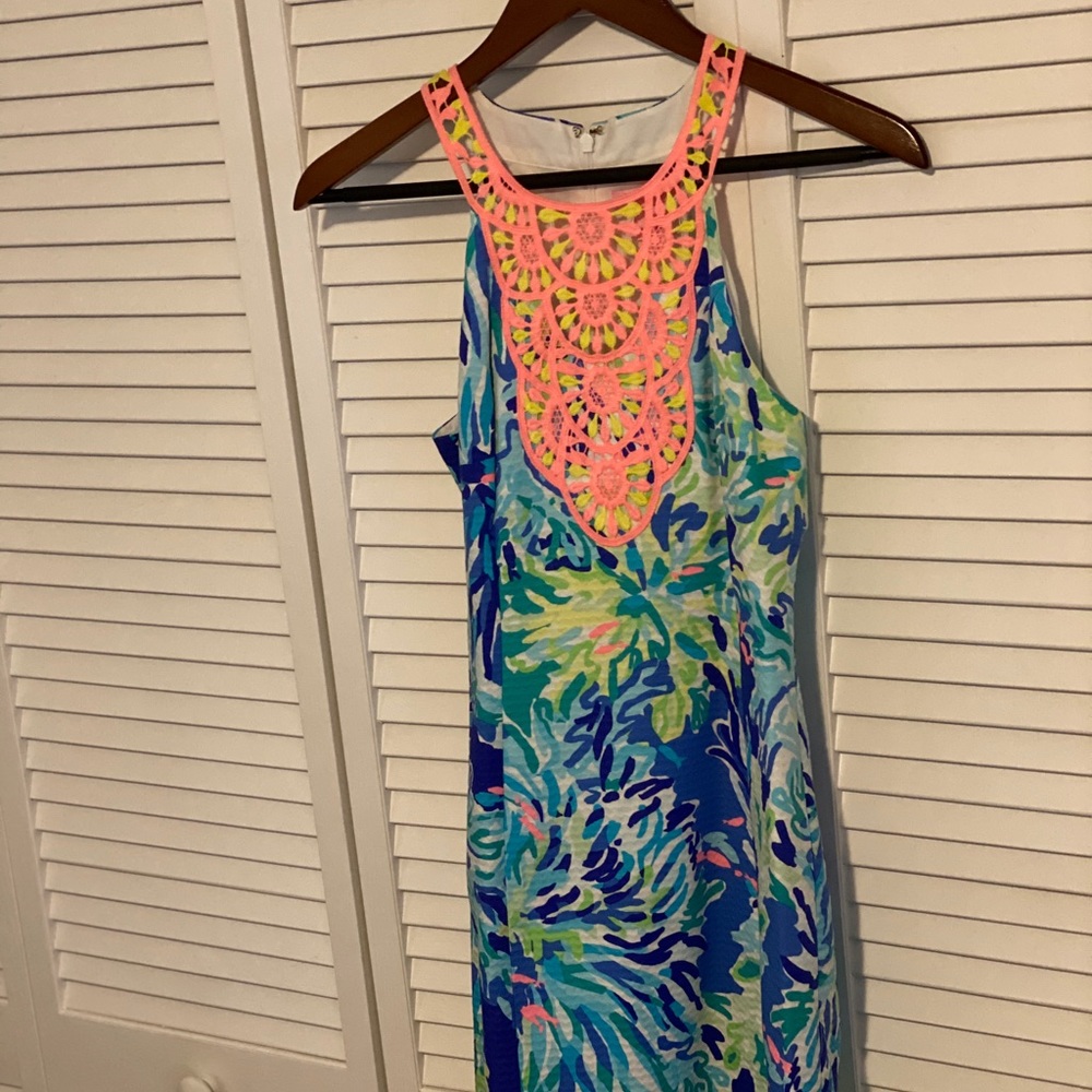 NWT Lilly Pulitzer Pearl Shift Dress SZ 0